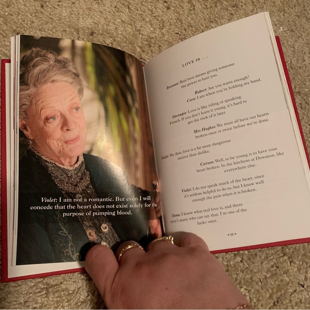 The Wit and Wisdom of Downton Abbey Book - Picture 3 of 4